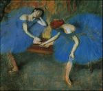 Two Dancers in Blue 1899